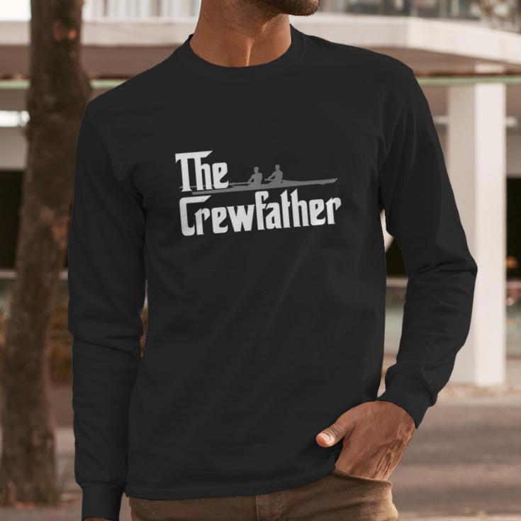 The Crew Father Rowing Shirt Funny Rowers Gift Men Long Sleeve Tshirt