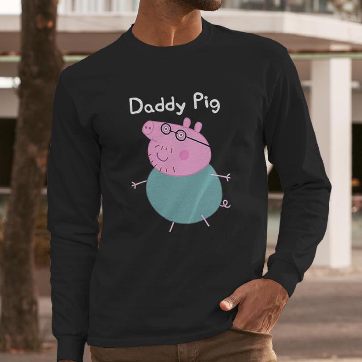 Daddy Pig Pig Classic Guys I Love This Bes Men Long Sleeve Tshirt