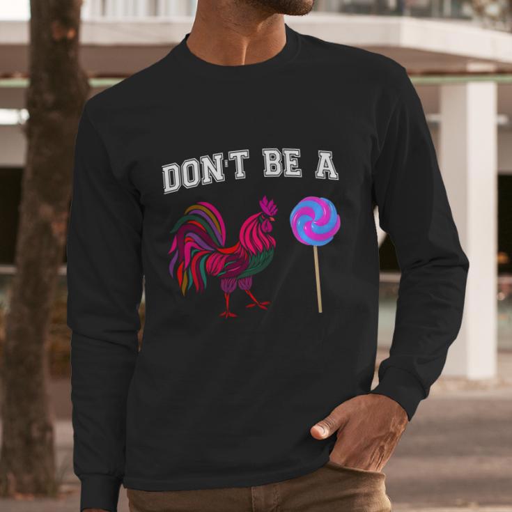 Mens Fathers Day Gift Dont Be A Sucker Cock Gift Graphic Design Printed Casual Daily Basic Men Long Sleeve Tshirt