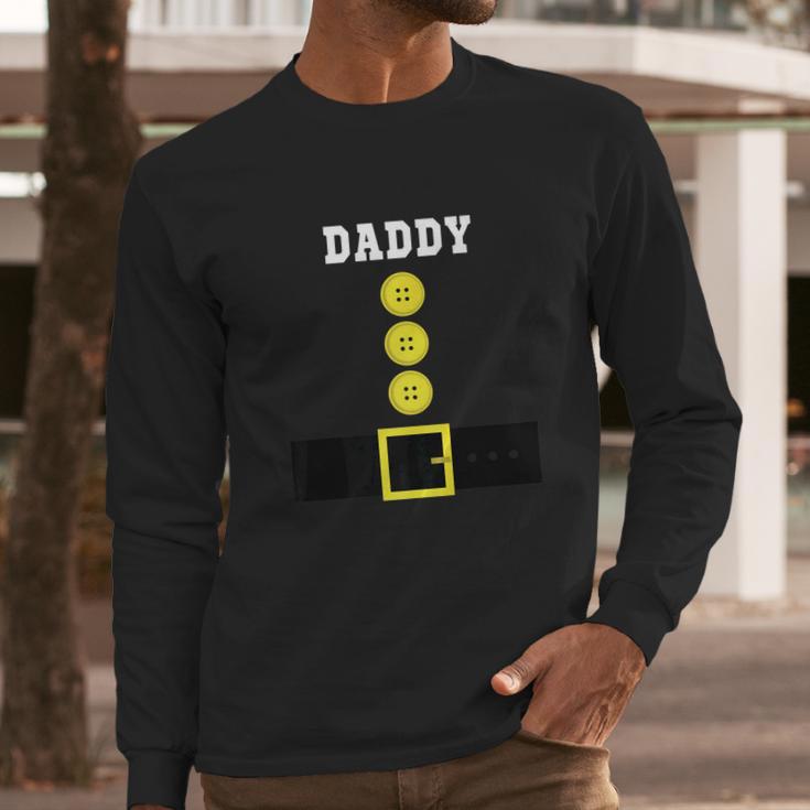 Funny Daddy Dwarf Elf Halloween Costume Men Long Sleeve Tshirt