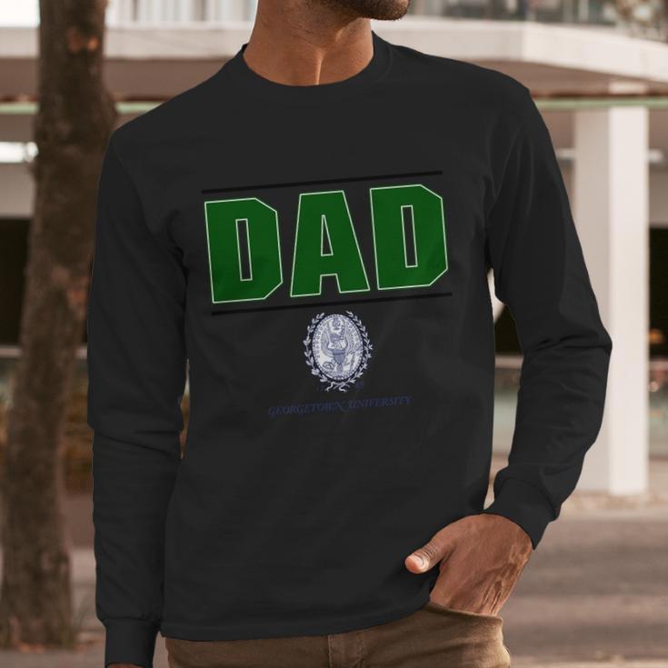 Georgetown University Proud Dad Parents Day 2020 Men Long Sleeve Tshirt