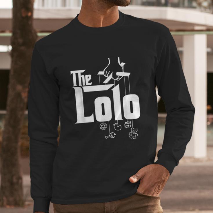 The Lolo Philippines Grandfather Baby Hang Toy Men Long Sleeve Tshirt