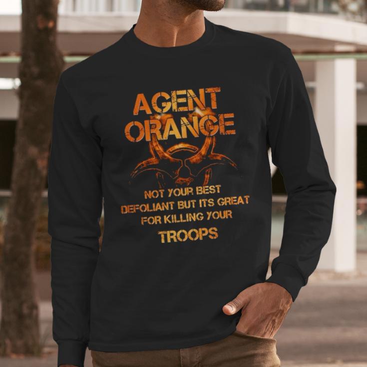 Not Your Best Defoliant Agent Orange Veteran Men Long Sleeve Tshirt