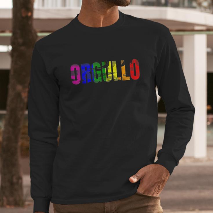 Orgullo Pride Flag Lgbtq For Pride 2019 Men Long Sleeve Tshirt