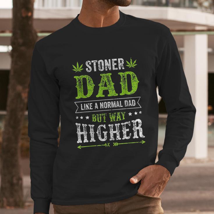 Stoner Dad Marijuana Men Long Sleeve Tshirt