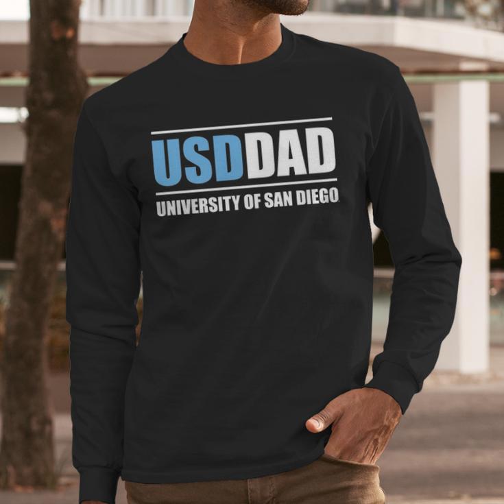 University Of San Diego Usd Dad Men Long Sleeve Tshirt