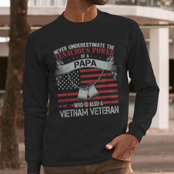 Vietnam Veteran Dad V2 Men Long Sleeve Tshirt