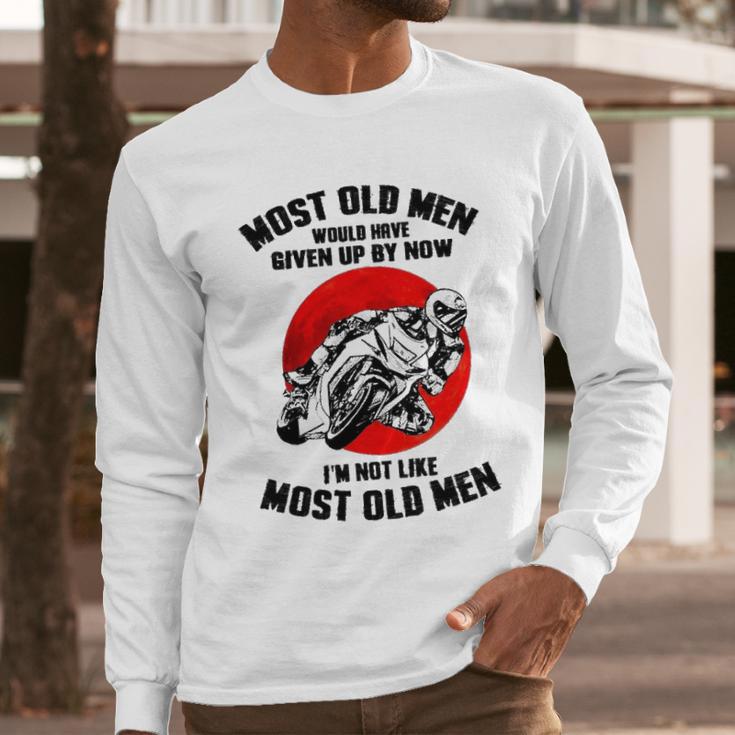 Most Old Men Motogp Men Long Sleeve Tshirt