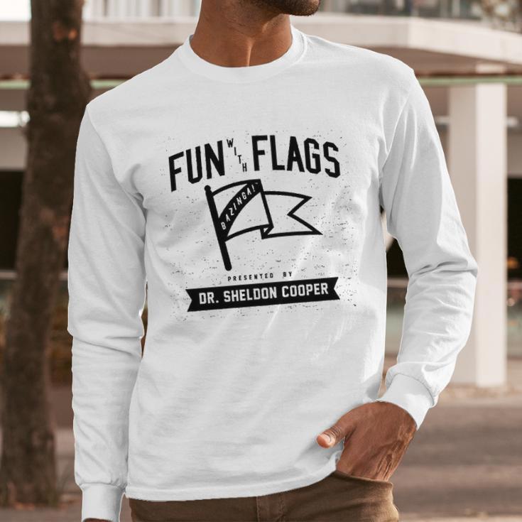 Ripple Junction Bbt Fun With Flags Collegiate Men Long Sleeve Tshirt