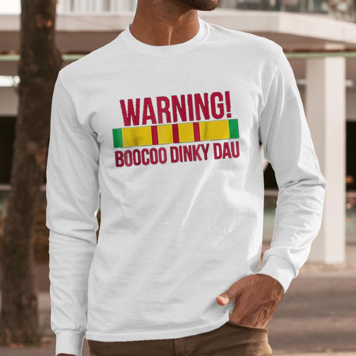 Vietnam Veteran Boocoo Dinky Dau Men Long Sleeve Tshirt