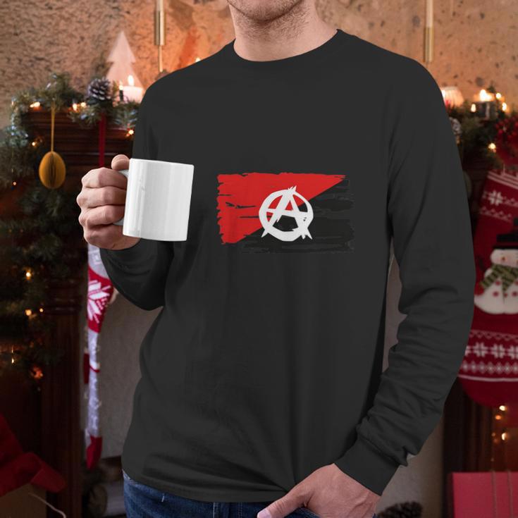 Anarchy Anarchist Flag Men Long Sleeve Tshirt