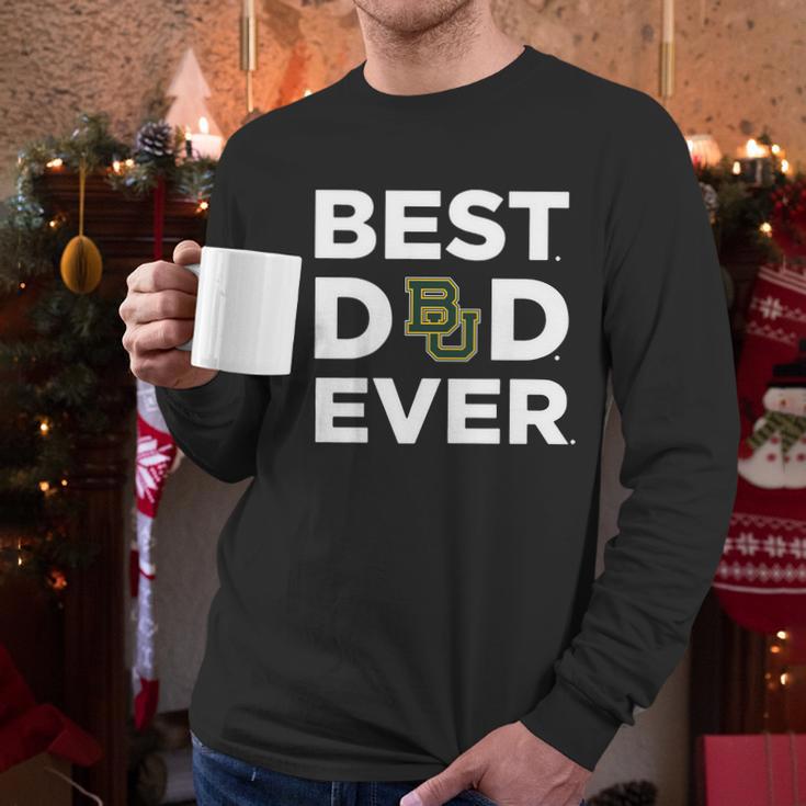 Baylor Bears_Best Dad Ever Men Long Sleeve Tshirt