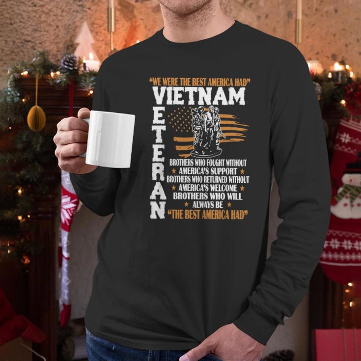 We Were The Best America Vietnam Veteran Men Long Sleeve Tshirt