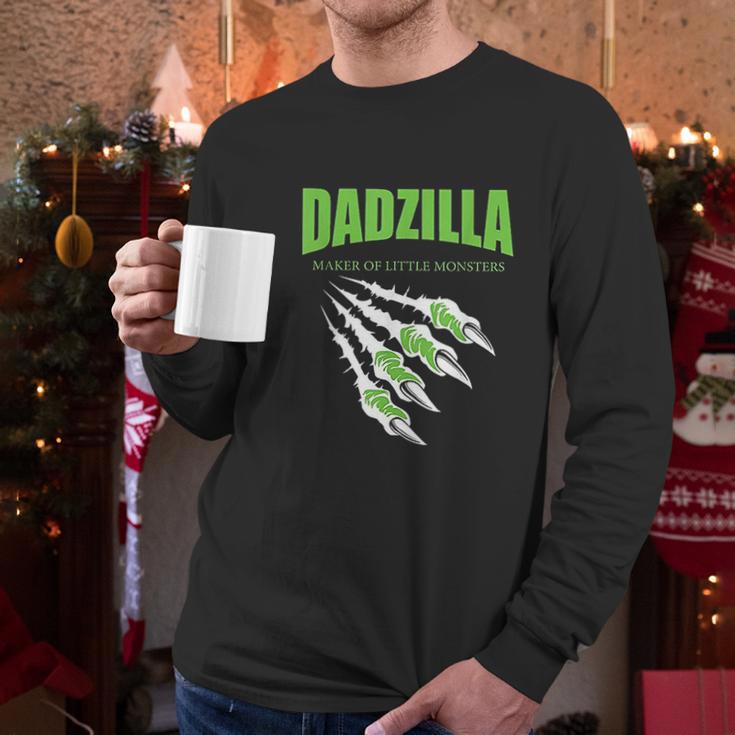 Dadzilla Maker Of Little Monsters Men Long Sleeve Tshirt