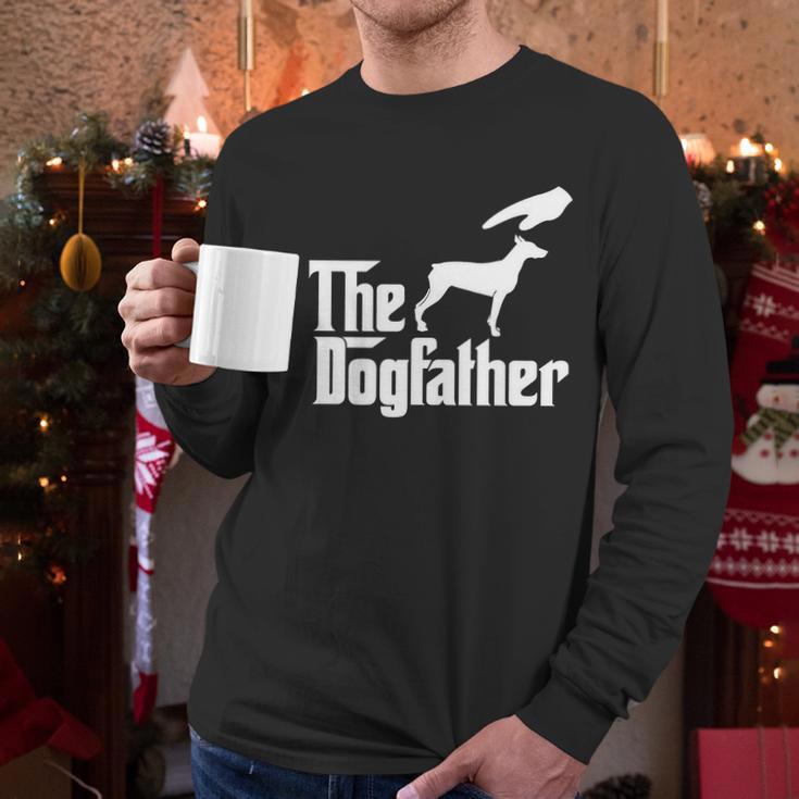 The Dogfather Doberman Pinscher Men Long Sleeve Tshirt