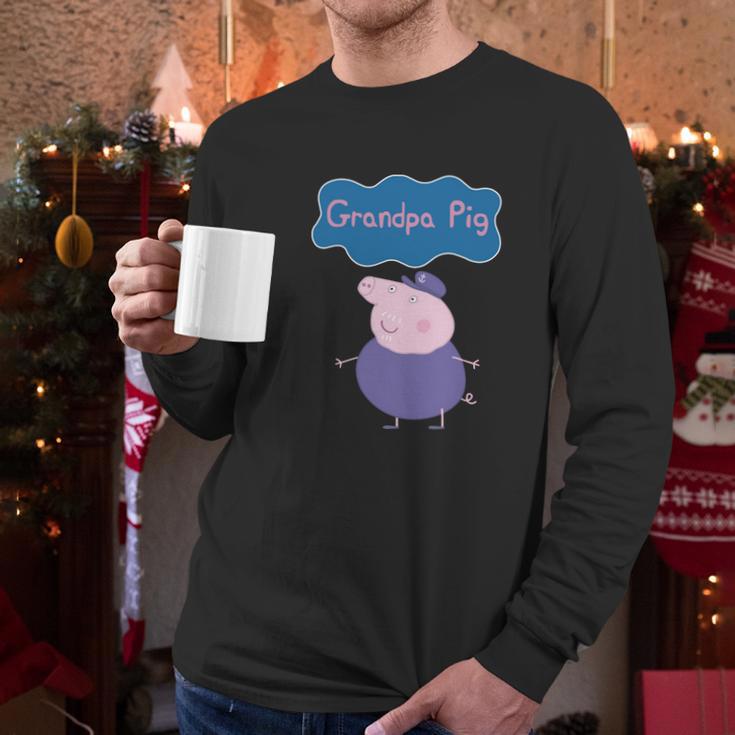 Peppa Pig Grandpa Pig Grandpa Pig Shirt Grandpa Pig Sweatshirt Grandpa Pig Hoodie Men Long Sleeve Tshirt