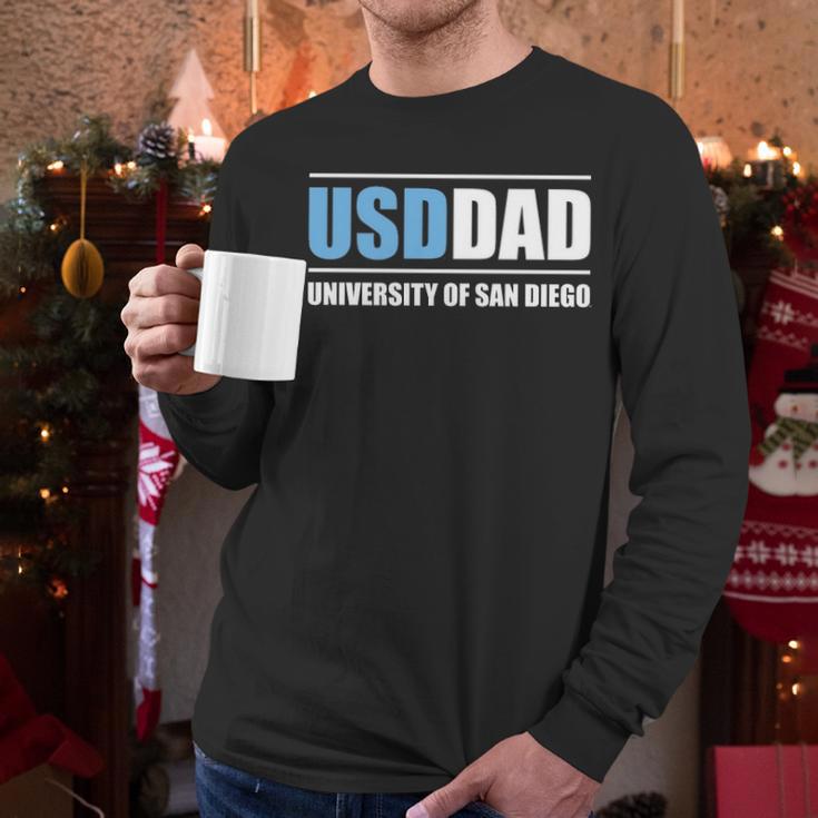 University Of San Diego Usd Dad Men Long Sleeve Tshirt