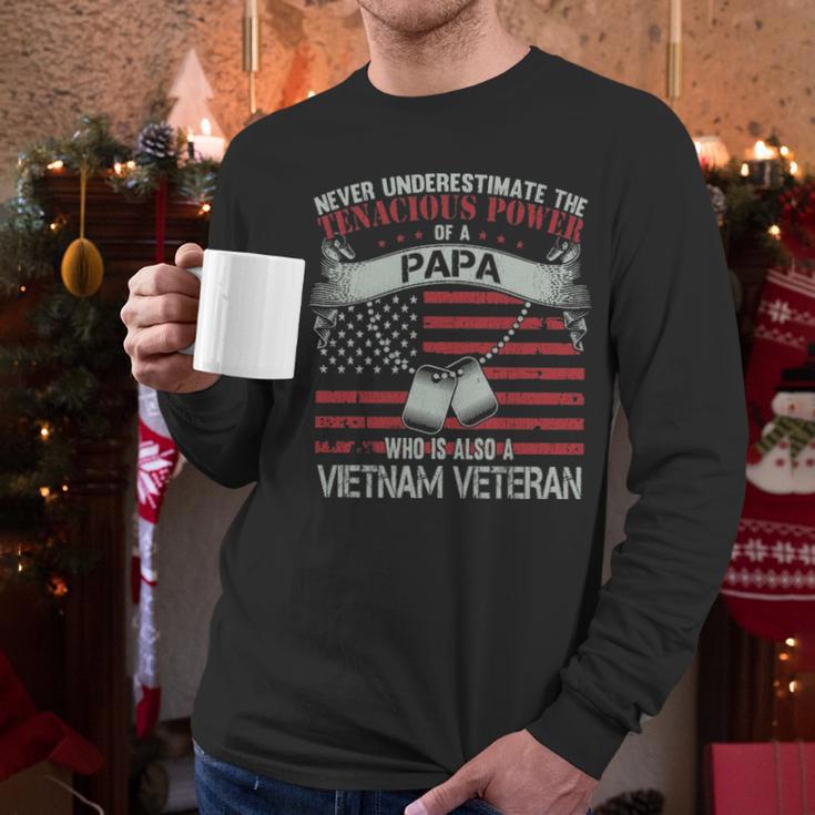 Vietnam Veteran Dad V2 Men Long Sleeve Tshirt