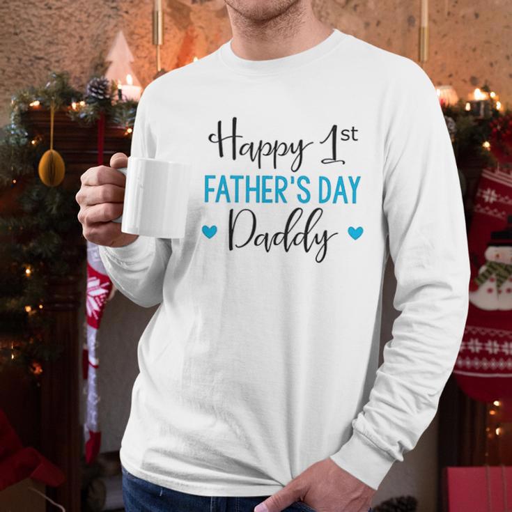 Heart Co Designs Fathers Day Baby Men Long Sleeve Tshirt