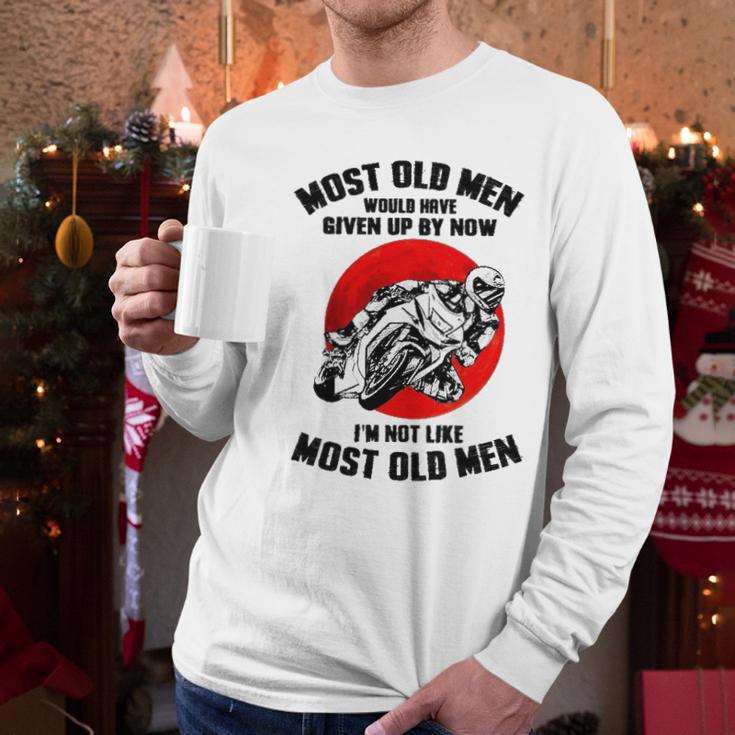 Most Old Men Motogp Men Long Sleeve Tshirt