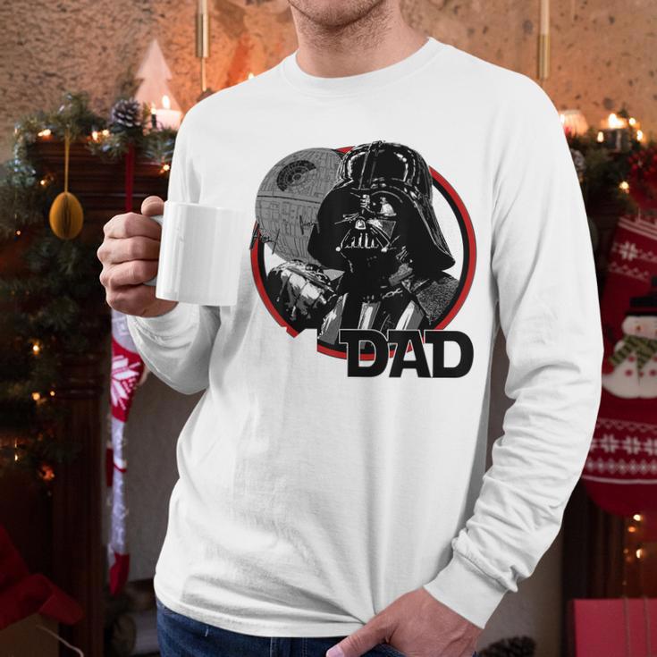 Star Wars Darth Vader 1 Dad Death Star Graphic T-Shirt Men Long Sleeve Tshirt