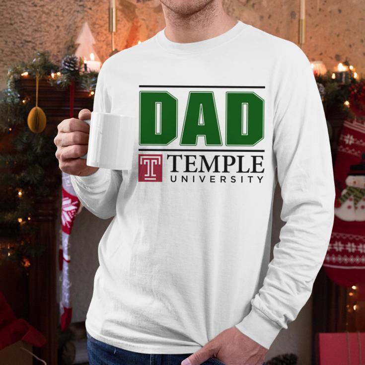 Temple University Proud Dad Parents Day 2020 Men Long Sleeve Tshirt