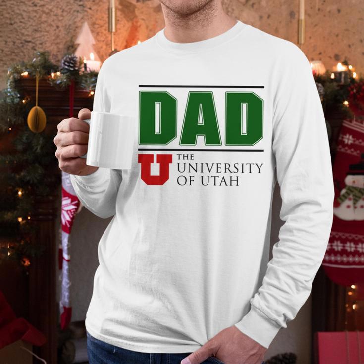 University Of Utah Proud Dad Parents Day 2020 Men Long Sleeve Tshirt