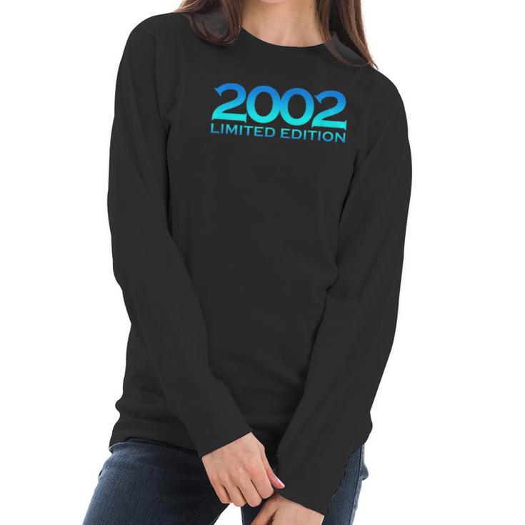 2002 20 Years Old Bday Men Women 20Th Birthday Women Long Sleeve Tshirt