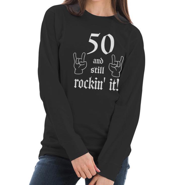 50Th Birthday Vintage Made In 1969 Women Long Sleeve Tshirt