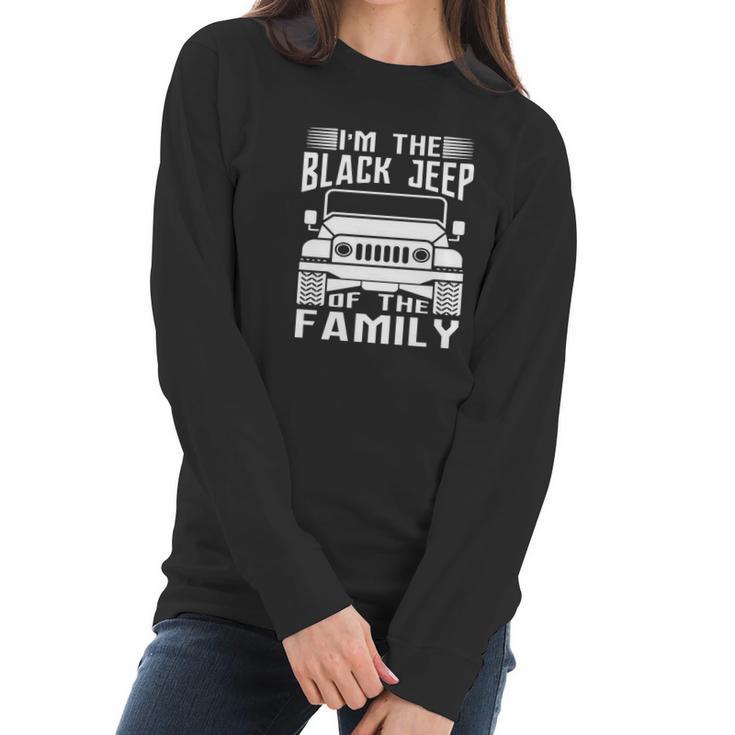 Mens Im The Black Jeep Of The Family Cool Offroad Gift  Men Women T-Shirt Graphic Print Casual Unisex Tee Women Long Sleeve Tshirt