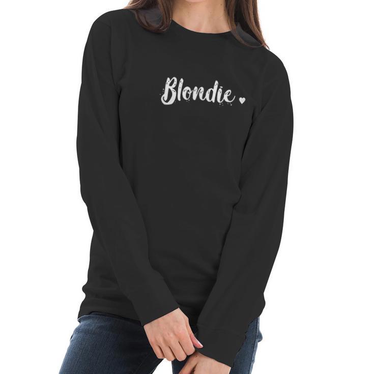 Women Blondie Women Long Sleeve Tshirt