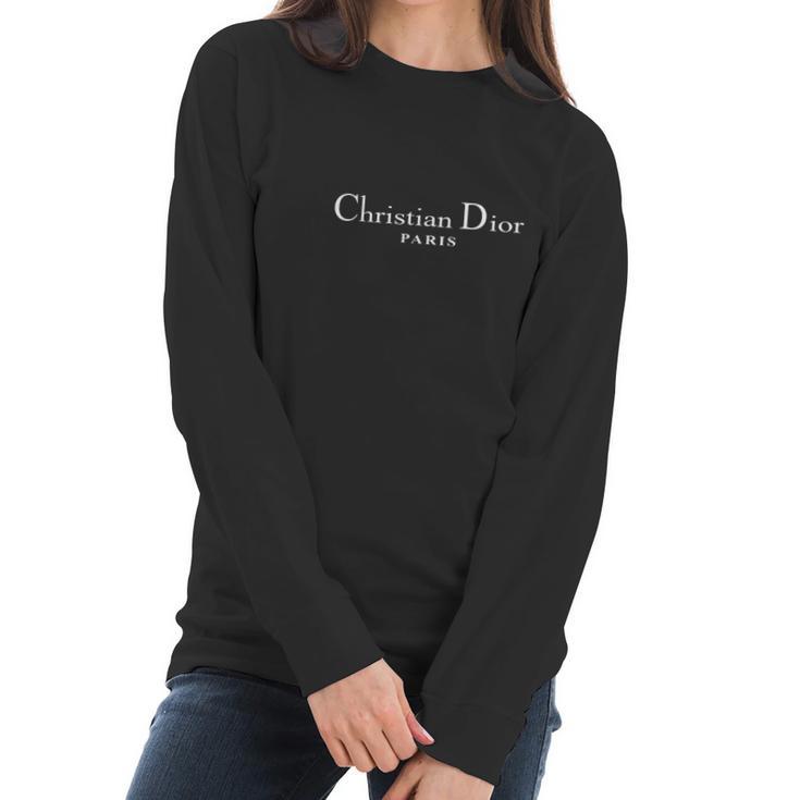 Christian Dior Paris Women Long Sleeve Tshirt