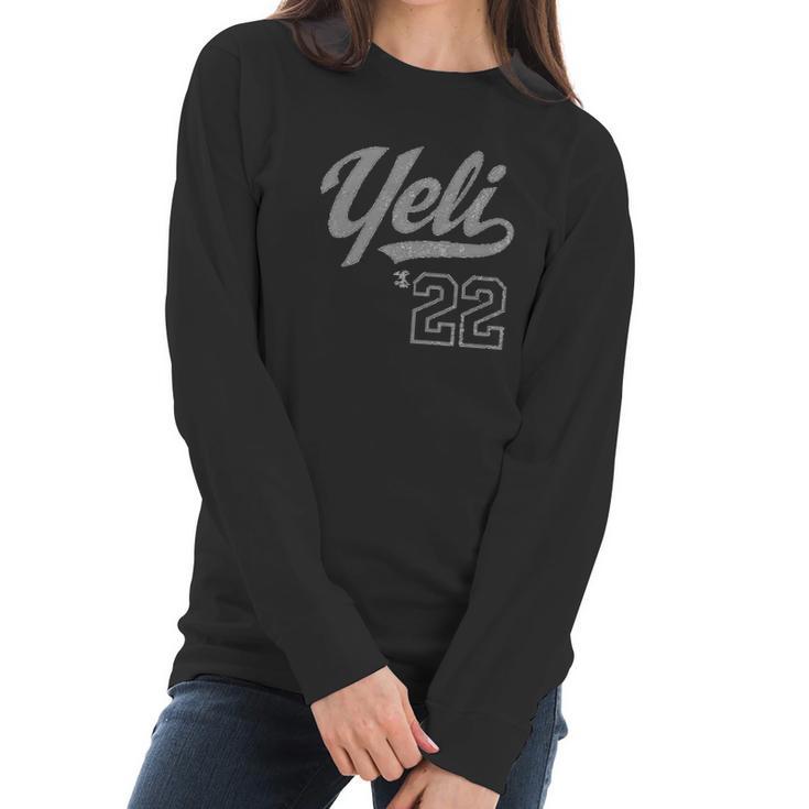 Christian Yelich 22 Women Long Sleeve Tshirt