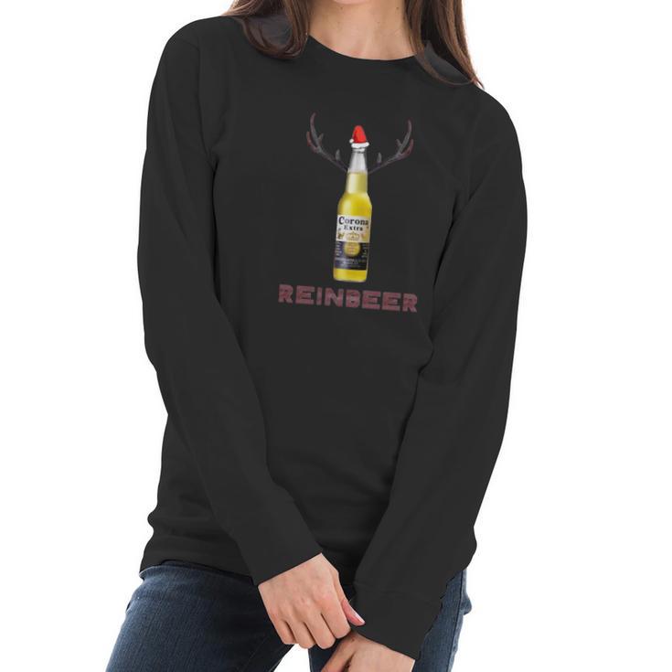 Corona Extra Beer Reinbeer Shirt Women Long Sleeve Tshirt