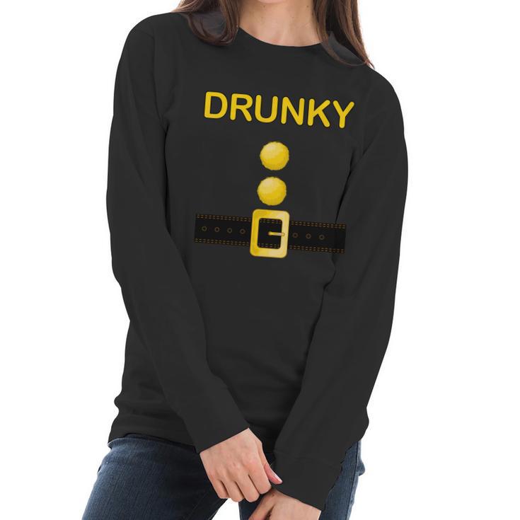 Drunky Dwarf Costume Women Long Sleeve Tshirt