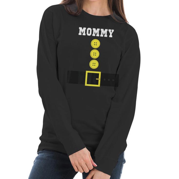 Funny Mommy Dwarf Elf Halloween Costume Women Long Sleeve Tshirt