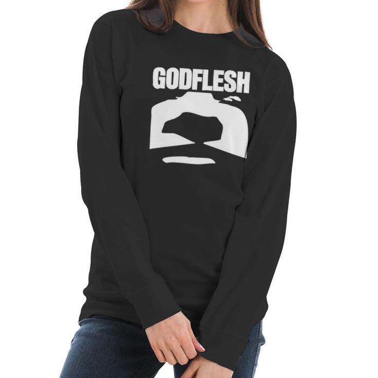 Godflesh Face Women Long Sleeve Tshirt