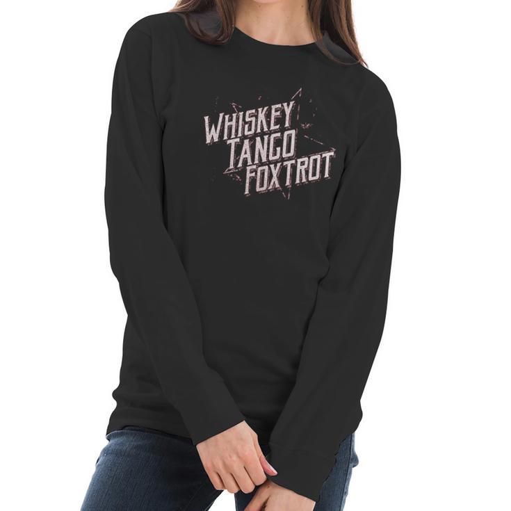 Grunt Style Whiskey Tango Foxtrot Cardinal Women Long Sleeve Tshirt