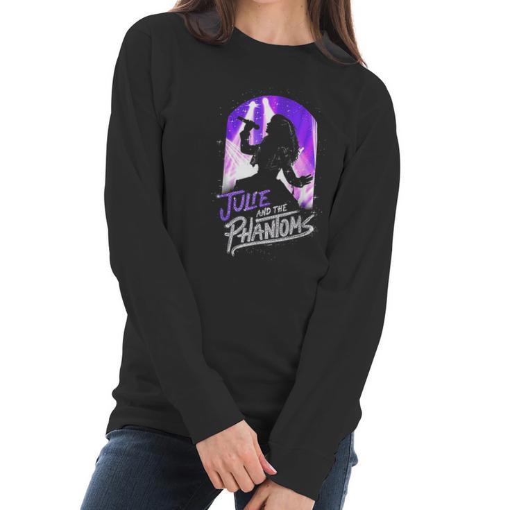 Julie And The Phantoms Julie Silhouette Funny Gifts For Mom Mothers Day Women Long Sleeve Tshirt