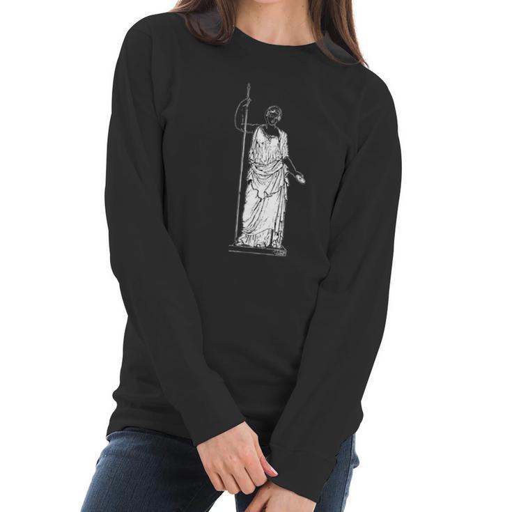 Juno Roman Goddess Design Women Long Sleeve Tshirt