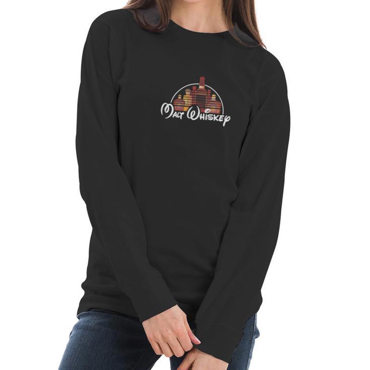 Malt Whiskey   Malt Dreams Women Long Sleeve Tshirt