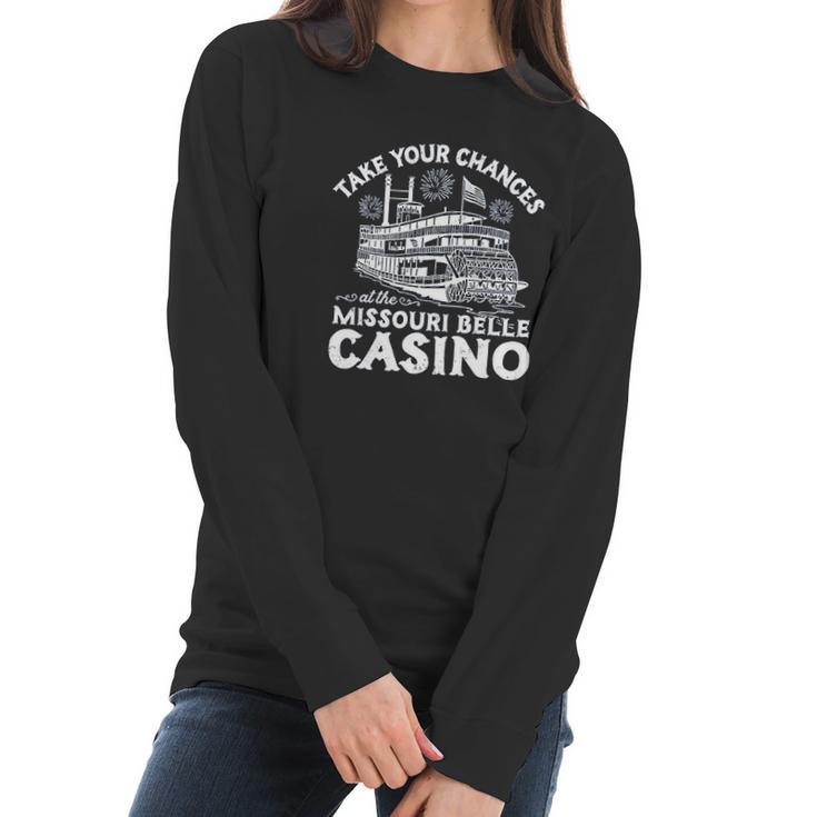 Missouri Belle Casino Graphic Women Long Sleeve Tshirt