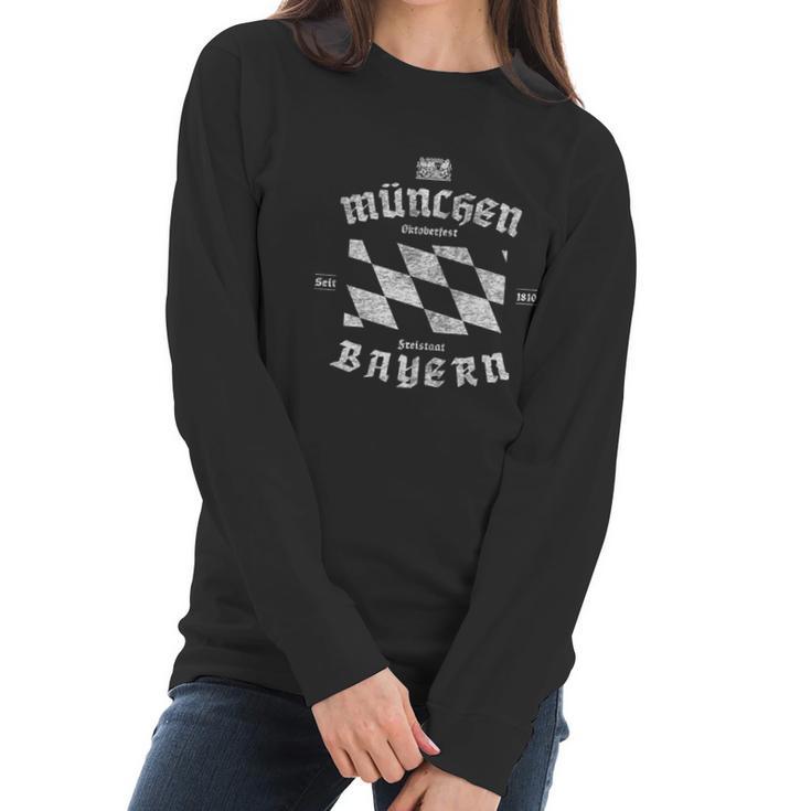 Oktoberfest Deutschland Ger Beer Festival Funny Gift Women Long Sleeve Tshirt