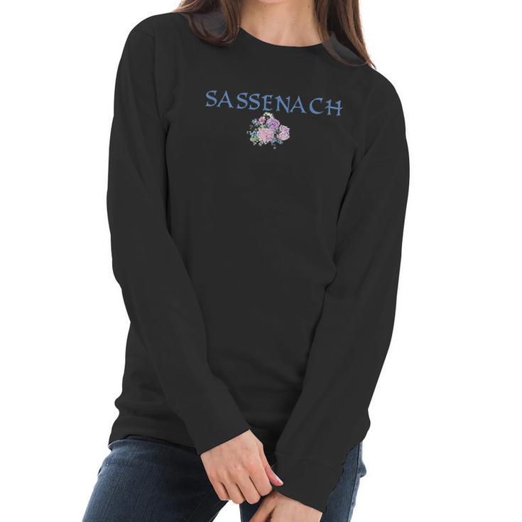 Outlander Sassenach  Gaelic Dragonfly Scottish Gift Women Long Sleeve Tshirt