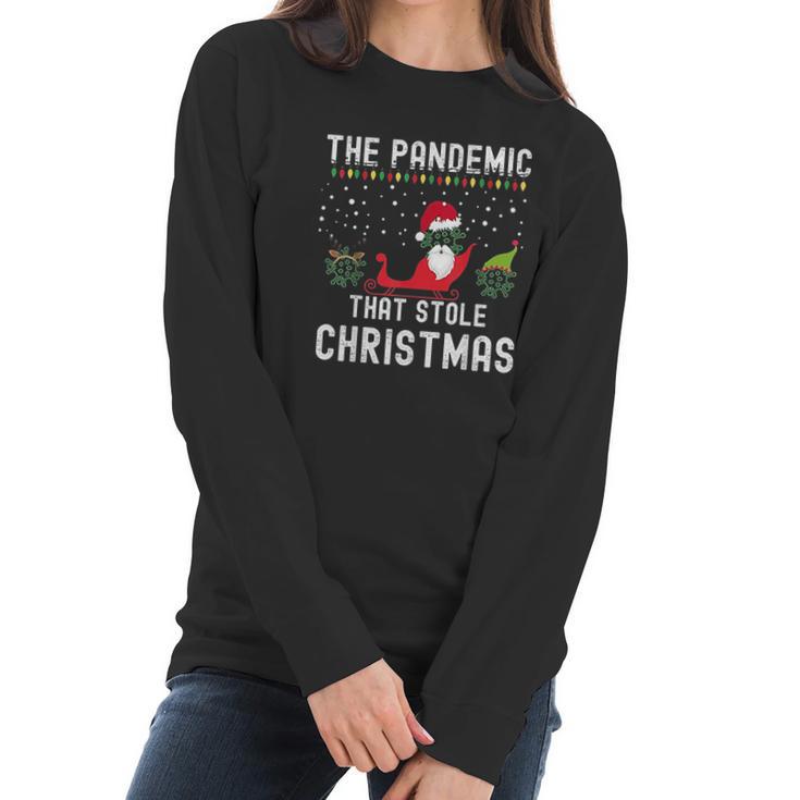 Pandemic That Stole Christmas Women Long Sleeve Tshirt