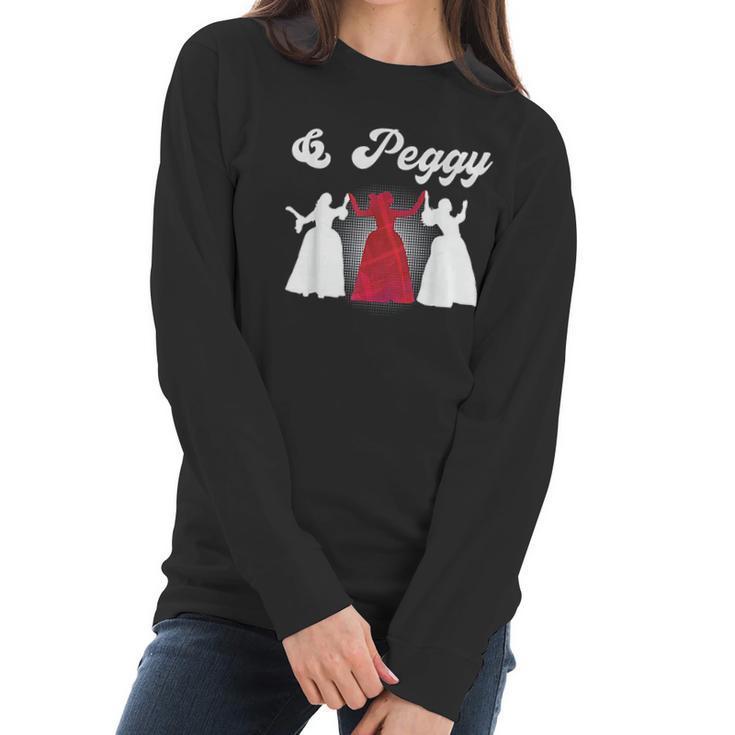 And Peggy Hamilton Us History Schuyler Sisters Gift Women Long Sleeve Tshirt