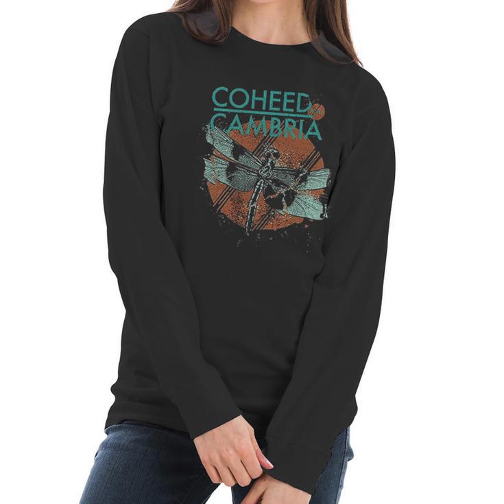 Rock Off Coheed And Cambria Dragonfly Women Long Sleeve Tshirt