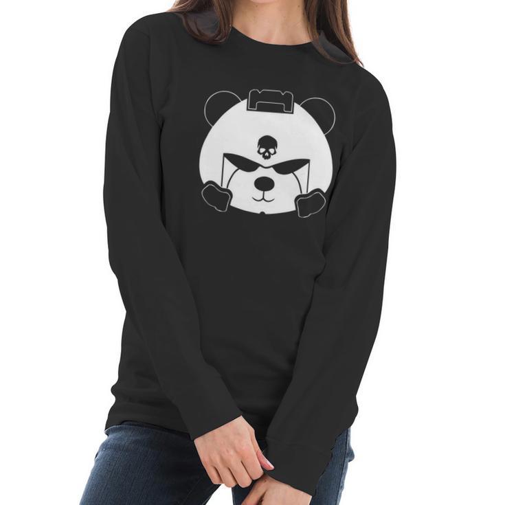 Space-Marine-Panda-Warhammer-40K Women Long Sleeve Tshirt