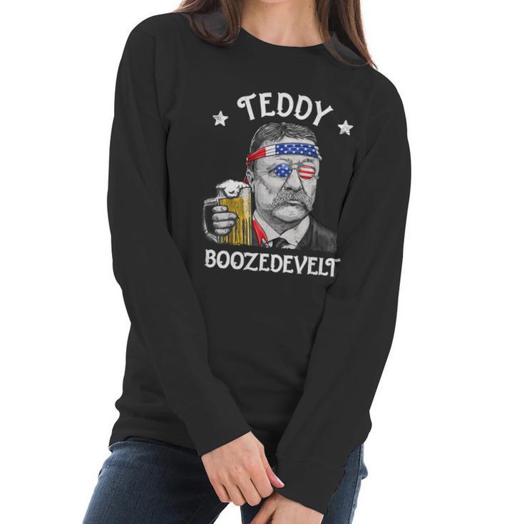 Teddy Boozedevelt Theodore Roosevelt 4Th Of July Men Women Tshirt Women Long Sleeve Tshirt