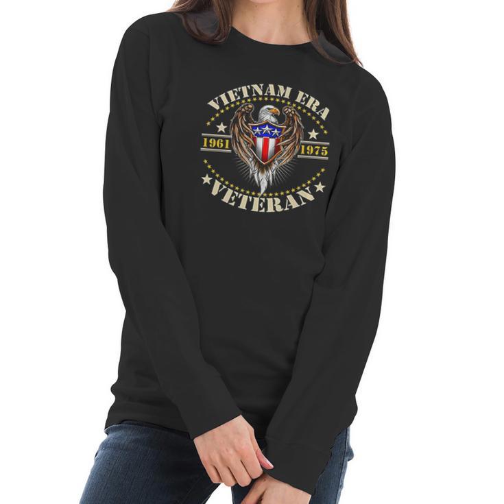 Veteran Gift Vietnam War Era Retired Soldier Women Long Sleeve Tshirt